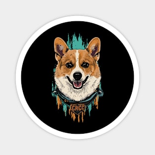 Corgi 3 Magnet